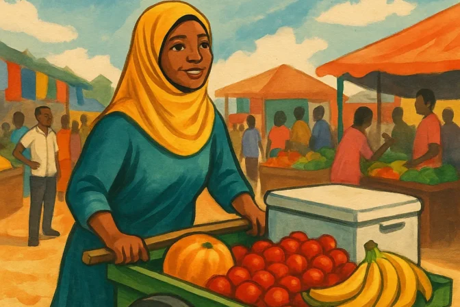 Amina’s Journey From Street Vendor to Thriving Entrepreneur