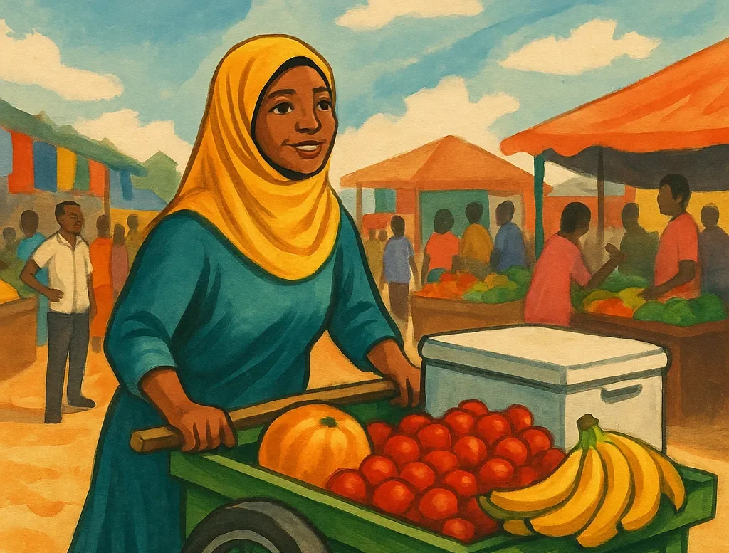 Amina’s Journey From Street Vendor to Thriving Entrepreneur