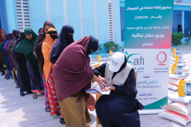 Empowering communities to cope with crises through the provision of balanced food support