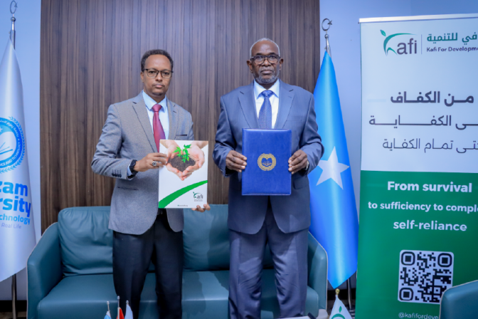 Kafi for Development and Zamzam University Sign a Memorandum of Understanding